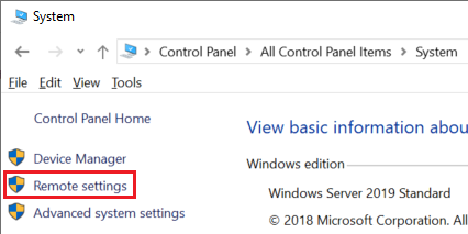 Remote Desktop Connection