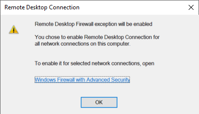 Remote Desktop Connection